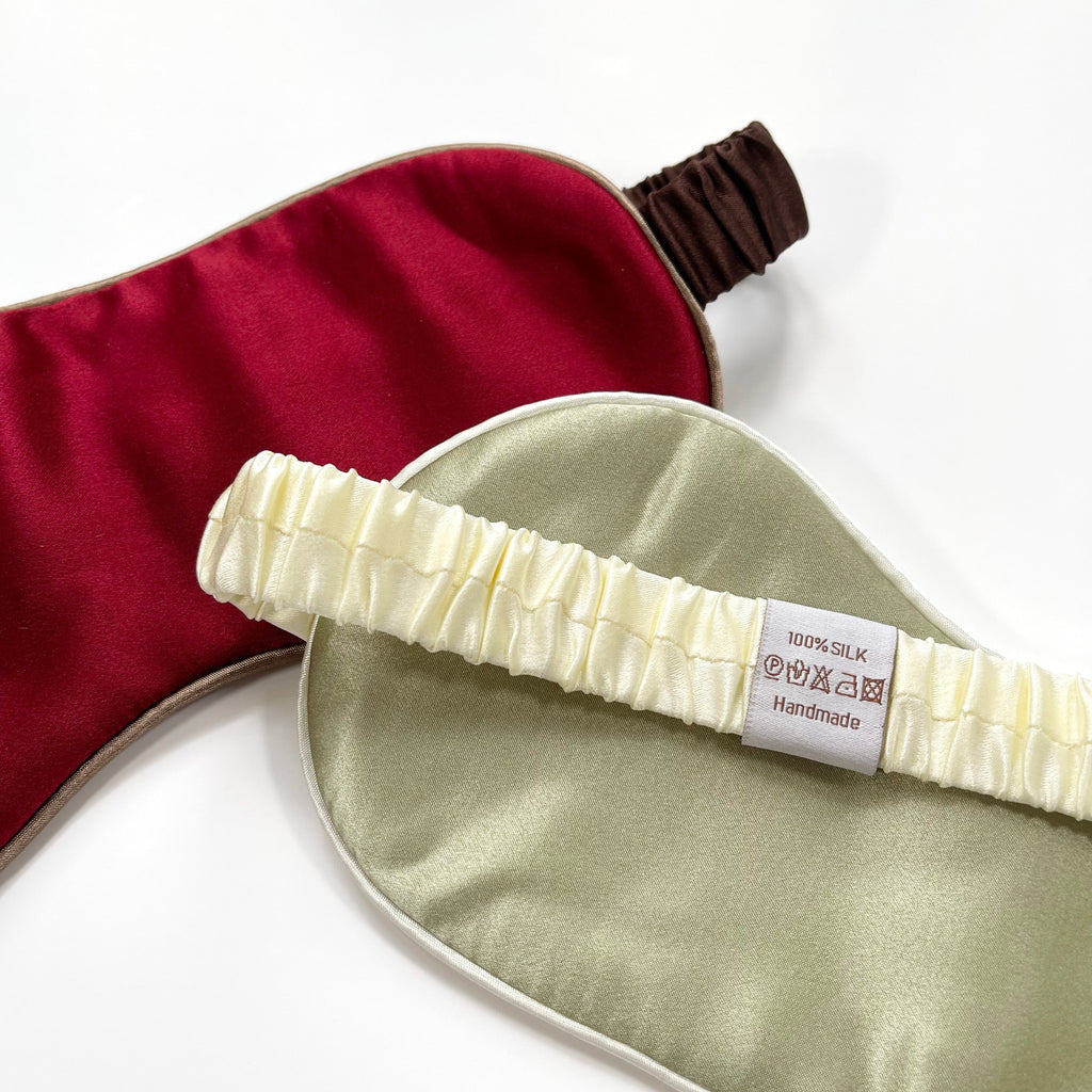 Luxury Double-Sided Silk Sleep Mask – Soft Eye Mask for Restful Sleep