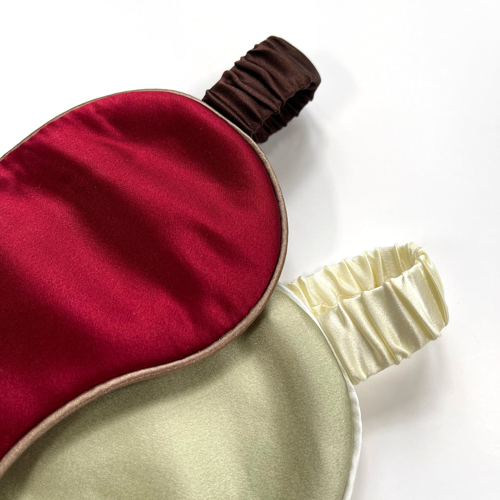 Luxury Double-Sided Silk Sleep Mask – Soft Eye Mask for Restful Sleep