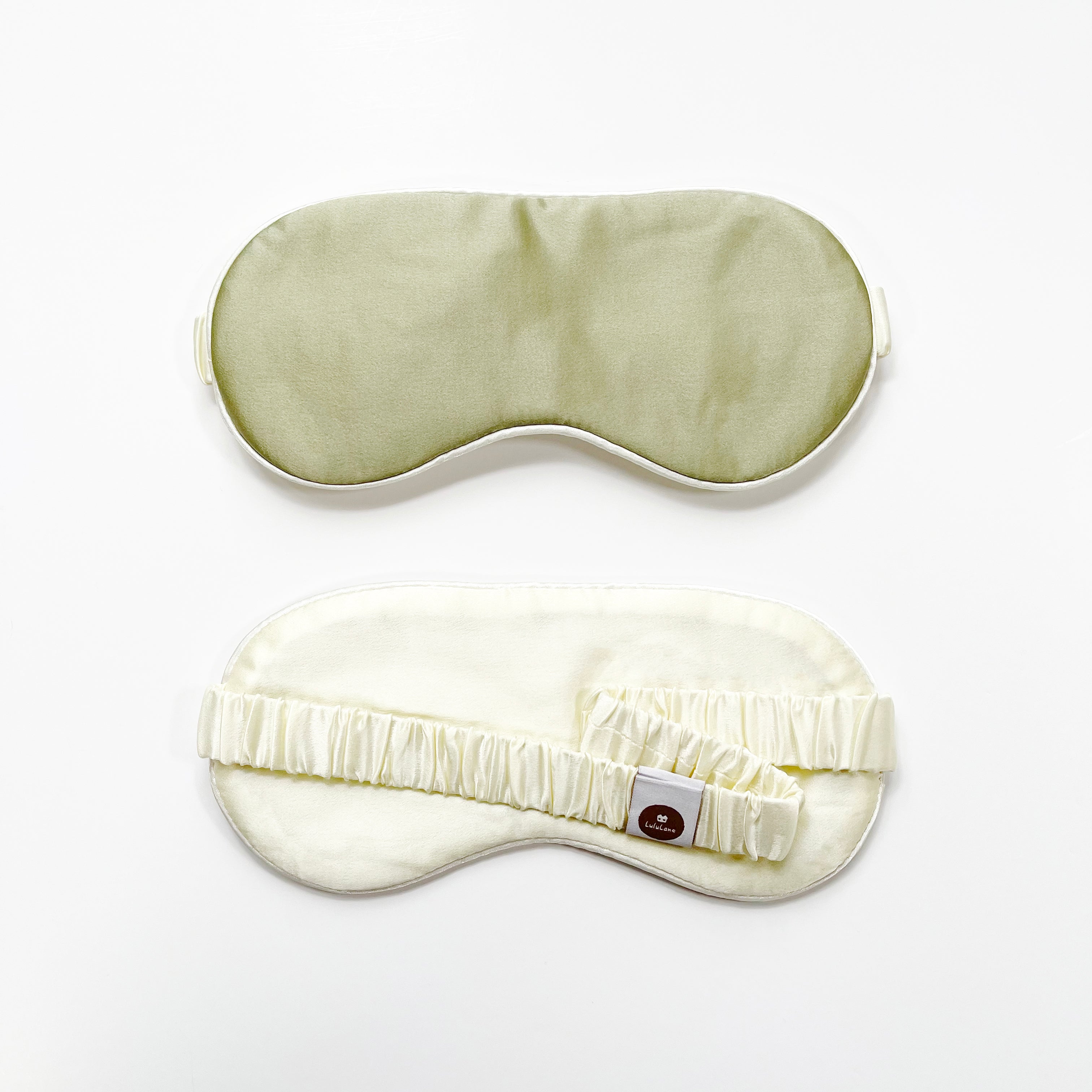Luxury Double-Sided Silk Sleep Mask – Soft Eye Mask for Restful Sleep Sage Green