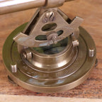 Antique Finish Brass Alidade 10cm
