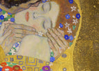 "The Kiss" by Gustav Klimt on Canvas, Framed Canvas, Acrylic, Framed Prints or Print-only