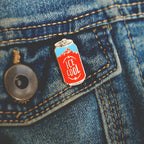 Ice Cool Craft Beer Can Enamel Pin Badge