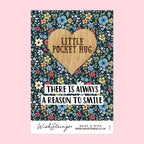 WishStrings Pocket Hug – There is Always a Reason to Smile | Thoughtful Token of Positivity | Thinking of You Gift | Cheer Up Keepsake | Letterbox Hug