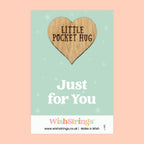 WishStrings Pocket Hug – Just For You | Thoughtful Gift Token | Hug From Afar | Friendship Keepsake | Thinking of You Letterbox Gift