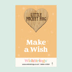 Pocket Hug – Make a Wish | Thoughtful Gift for Hope & Positivity | Keepsake Token to Encourage Dreams, Magic & Believing in Yourself