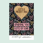 Pocket Hug - Sending You Lots of Love | Thoughtful Gift for Comfort & Affection | Keepsake Token for Sending Hugs & Love