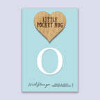 Pocket Hug - Letter ‘O’ | Personalized Initial Gift & Thoughtful Keepsake | Keepsake Token for Sending Hugs & a Special Name Gift