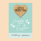 Pocket Hug - Wishing You a Happy Easter | Thoughtful Springtime Gift | Keepsake Token for Sending Hugs & Easter Blessings