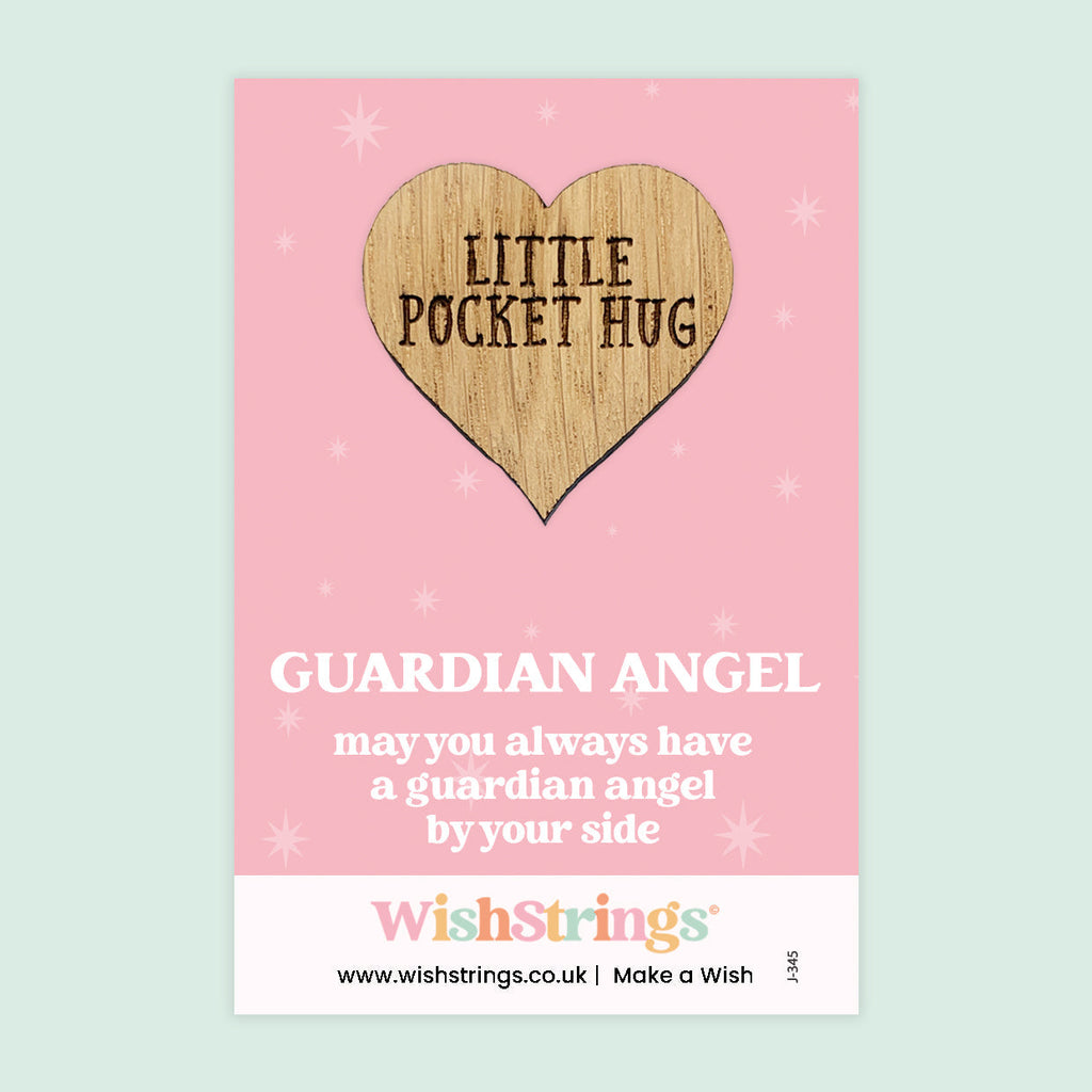 Pocket Hug - Guardian Angel | Blessing & Protection Gift | Keepsake Token for Guidance & Always Being by Your Side