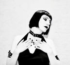 Necessary Evil Aphrodite Plunge Cowl Neck Top