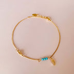 Astrid Luxe 18k Gold Plated Anklet
