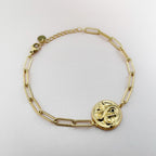 Nalini Luxe 18k Gold Plated Snake Bracelet