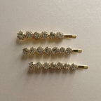 Adalynne Luxury Gold Jewelled Hair Slide Set