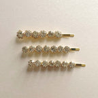 Adalynne Luxury Gold Jewelled Hair Slide Set