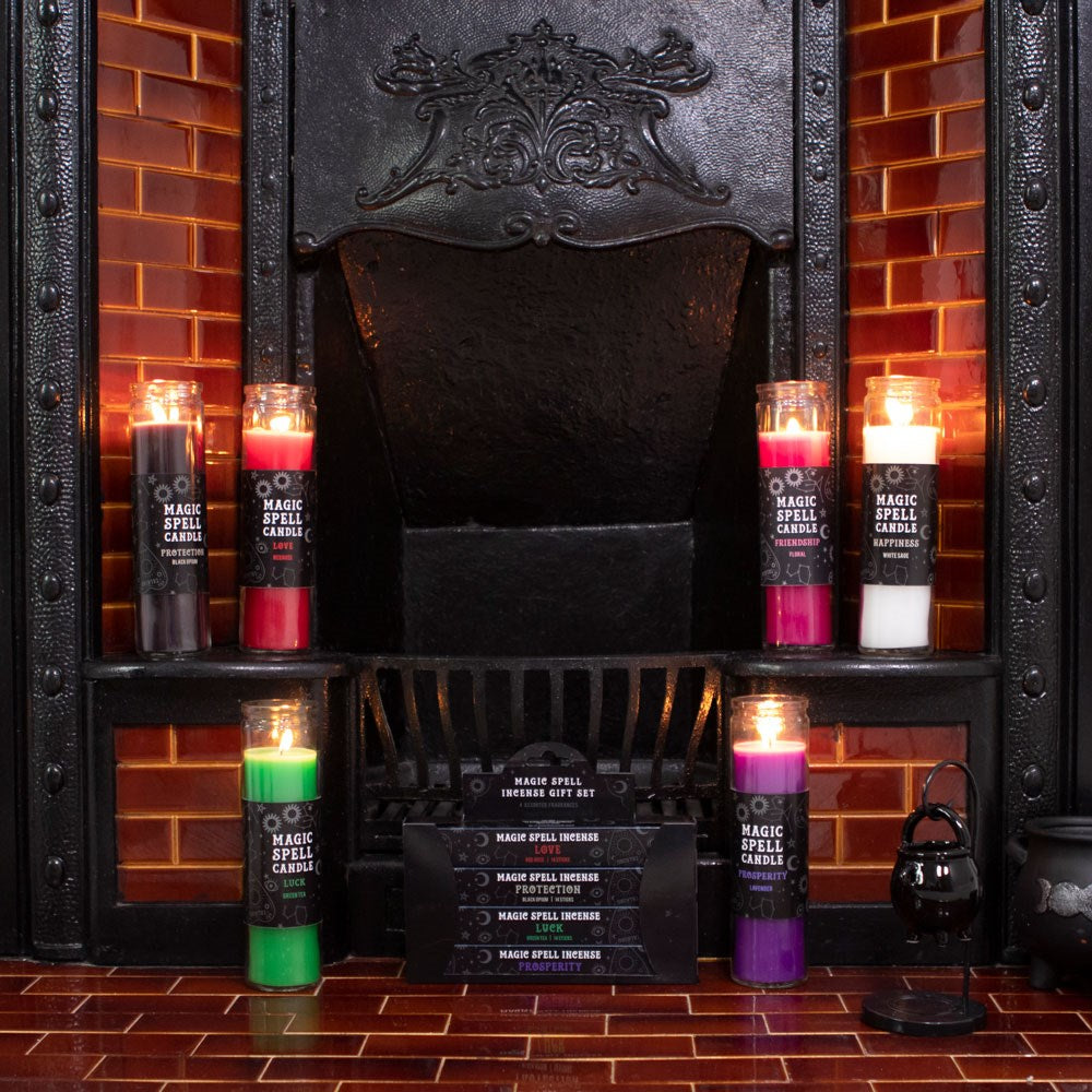 Gothic Gifts Lavender 'Prosperity' Spell Tube Candle