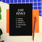 Life Goals Birthday Card