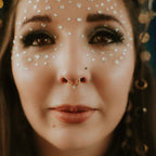 Gold Luna Septum Ring