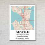 Map Location Custom Artwork