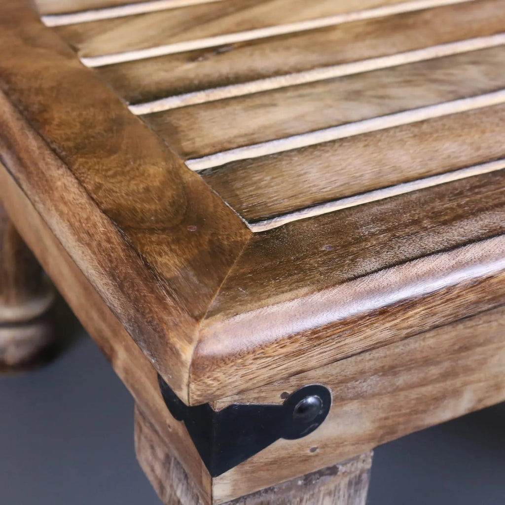 Mol Mango Wood Stool