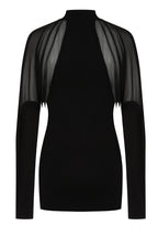 Necessary Evil Vespertilio Long Sleeve Bat Wings Effect Batwing Top