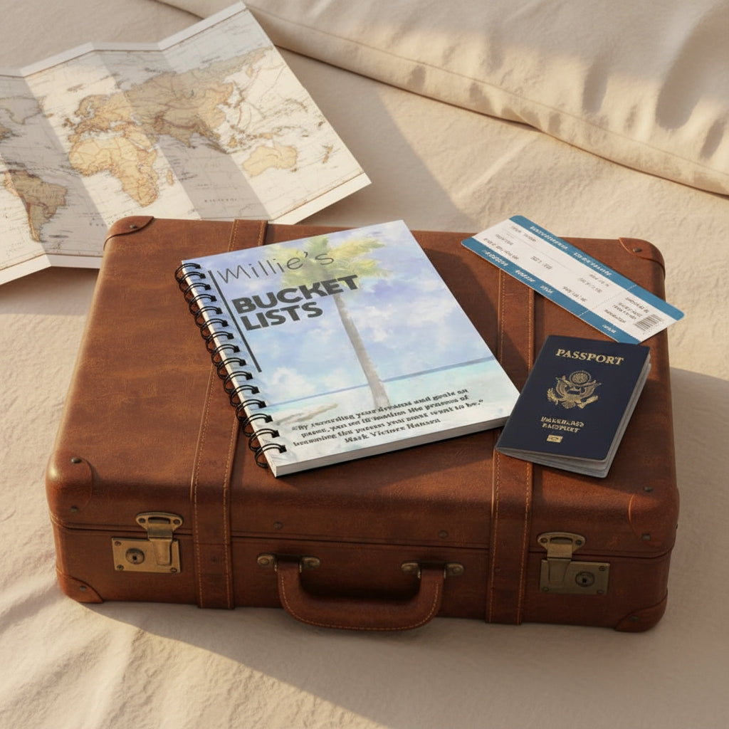 Personalised Notebook - "Bucket Lists"