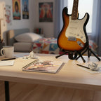 Personalised Notebook - "Song Lyrics & Tunes" Electric Guitar