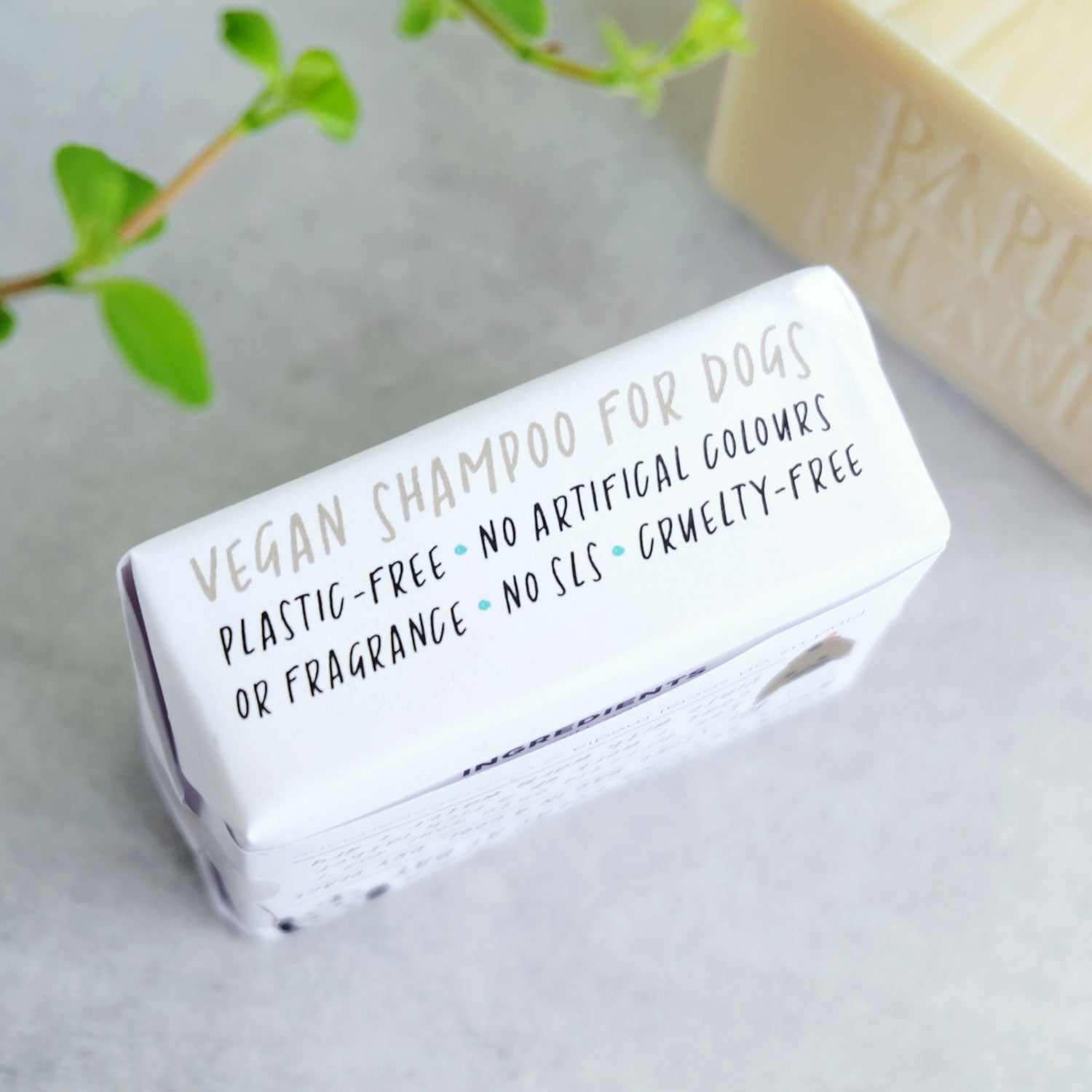Dog Shampoo Bar - 100% Natural, Vegan & Palm oil-free Shampoo Bar for Dogs