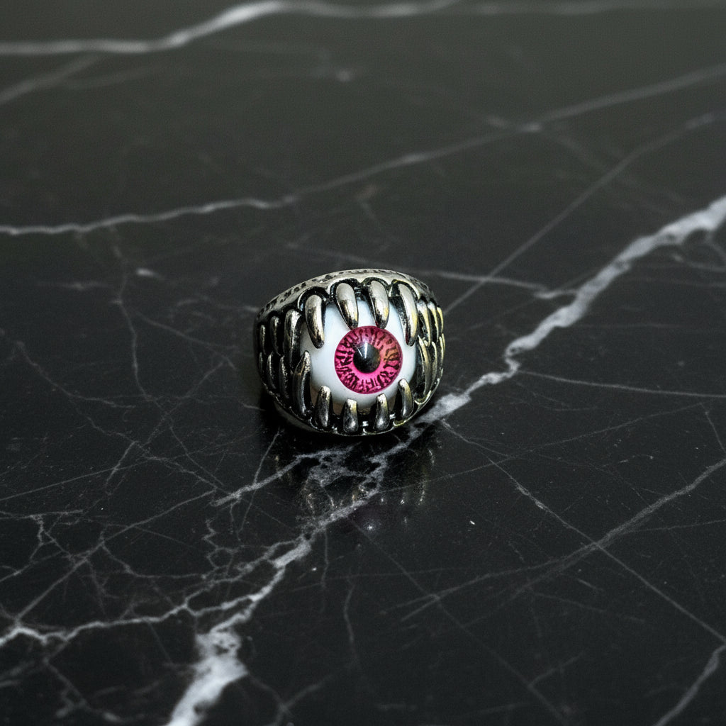 Novelty Horror Eyeball Ring Size X