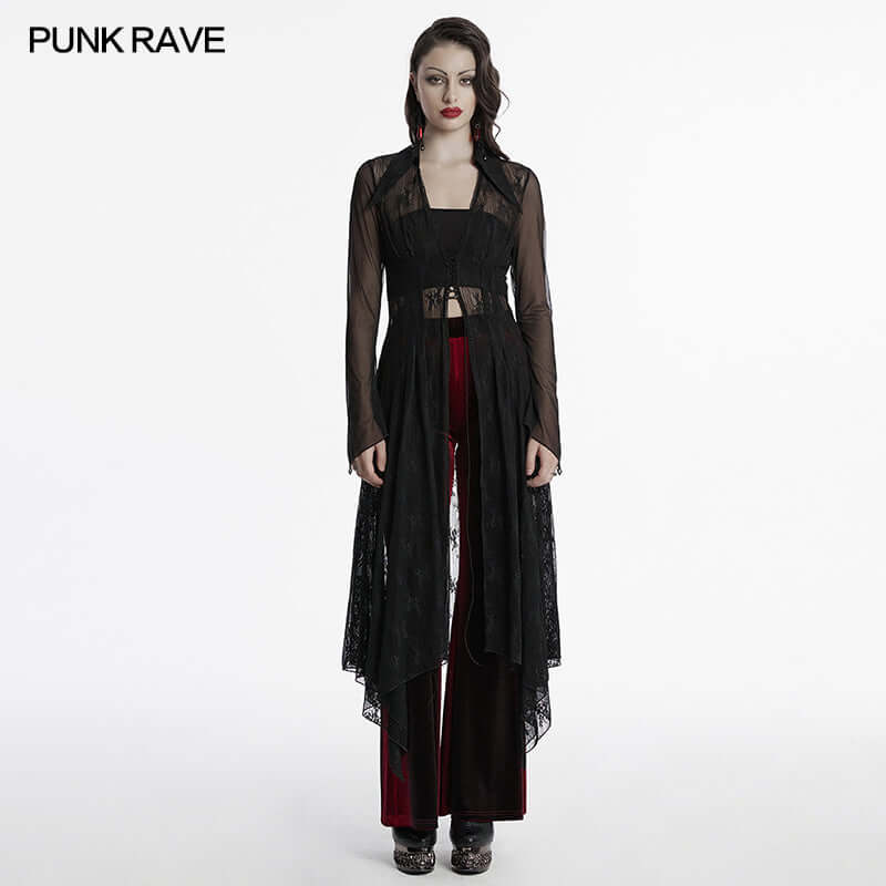 Punk Rave Tau Lace Cardigan