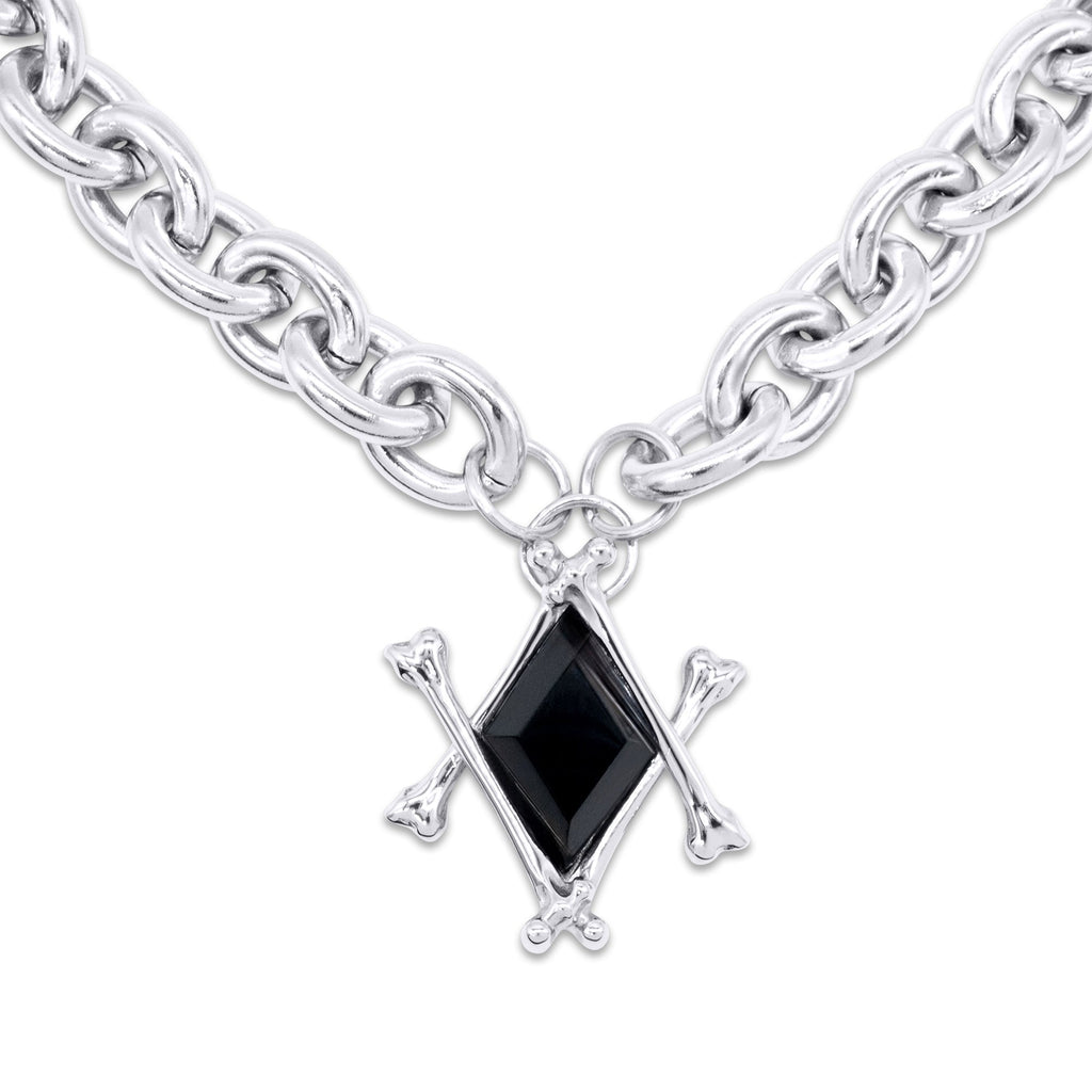 The Obsidian Marrow Necklace Heavy