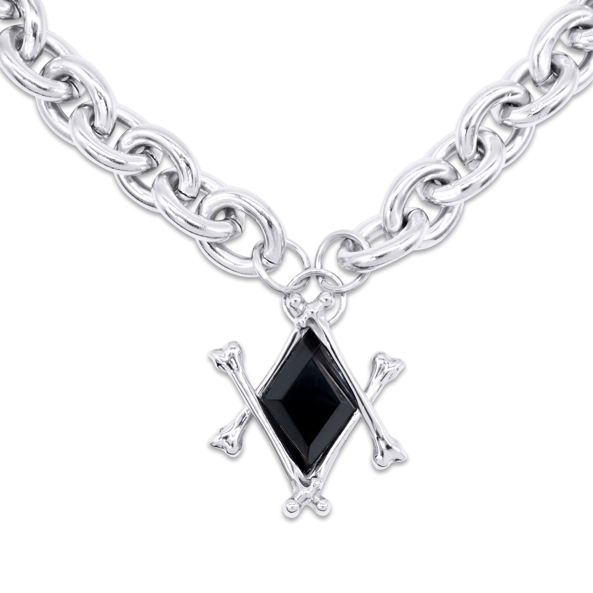 The Obsidian Marrow Necklace Heavy