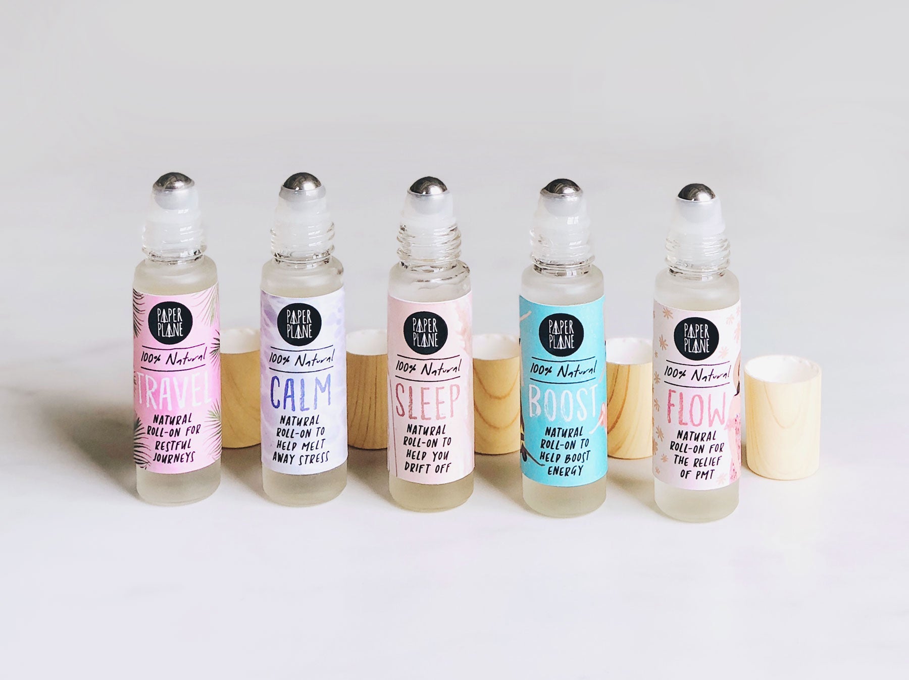 Flow Natural Pulse Point Roller Oil