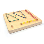 Wooden Geo Pinboard
