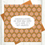 Hope It's Not Haunted New Home Card