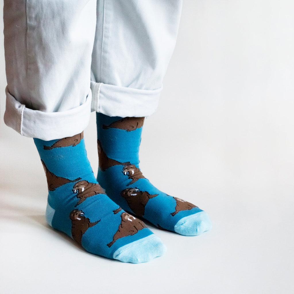 Arctic Animals Bamboo Socks Gift Box of 3