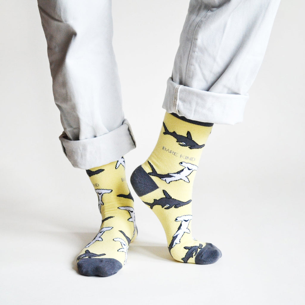 Save the Sharks Bamboo Socks