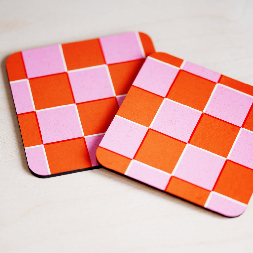 Checkerboard mug