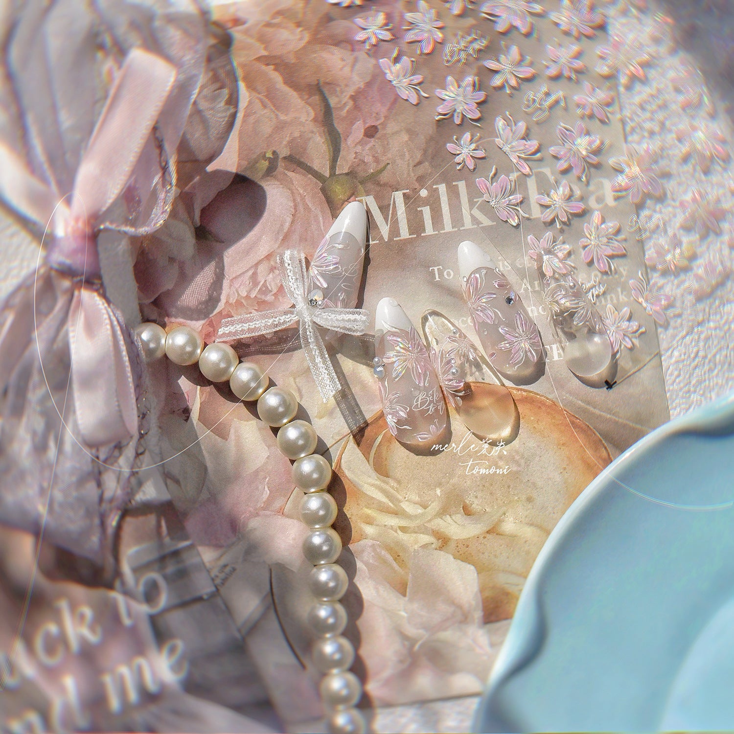 Hello Claws | Spring Cherry Flower Nail Deco Sticker