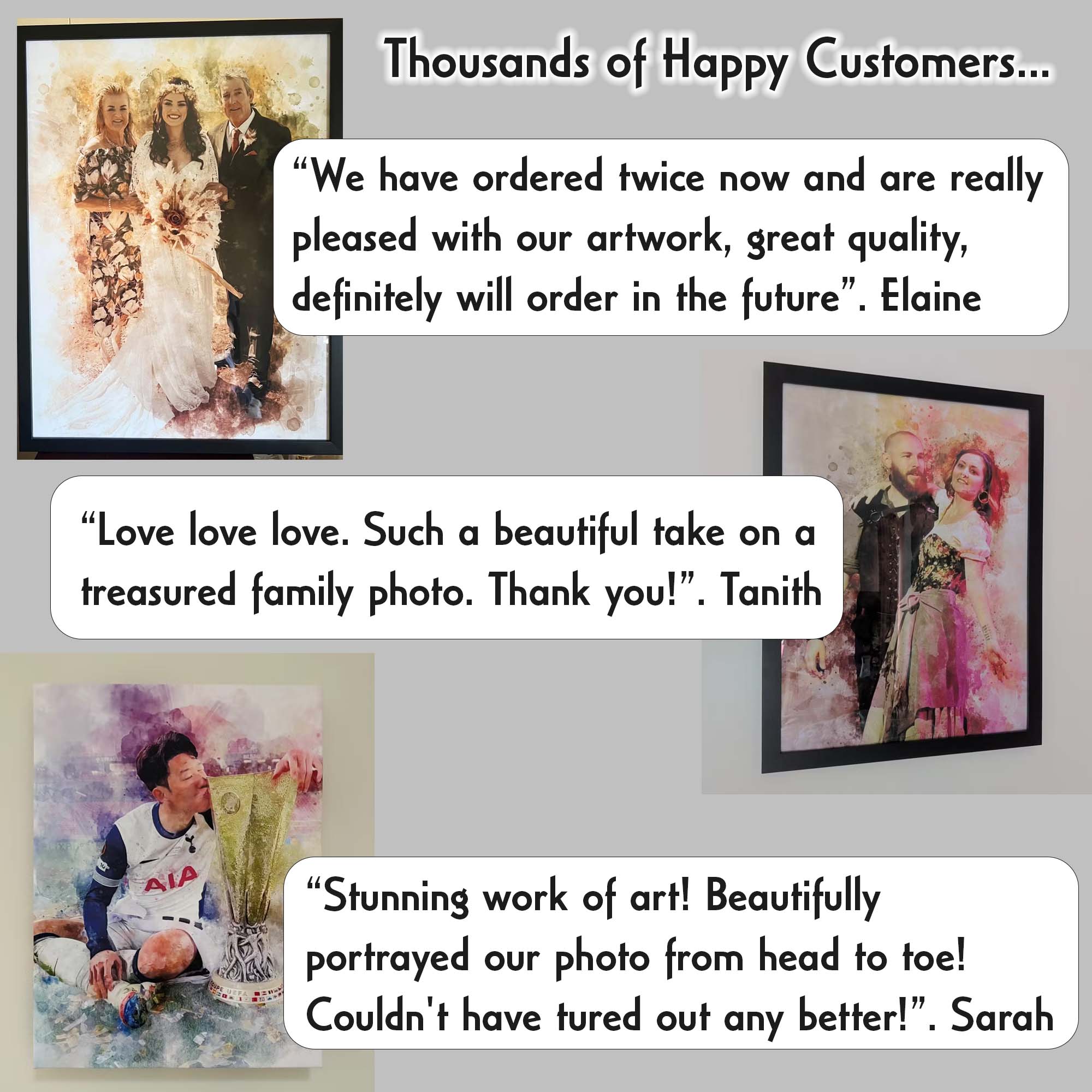 Personalised Watercolour Portrait