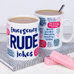 Emergency Rude Jokes Mug