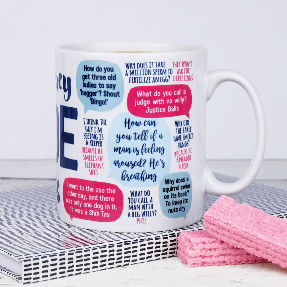 Emergency Rude Jokes Mug