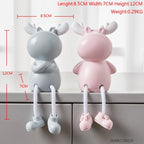 Nordic Cute Resin Hanging Dolls – Sitting Figurine Ornaments for Home Décor