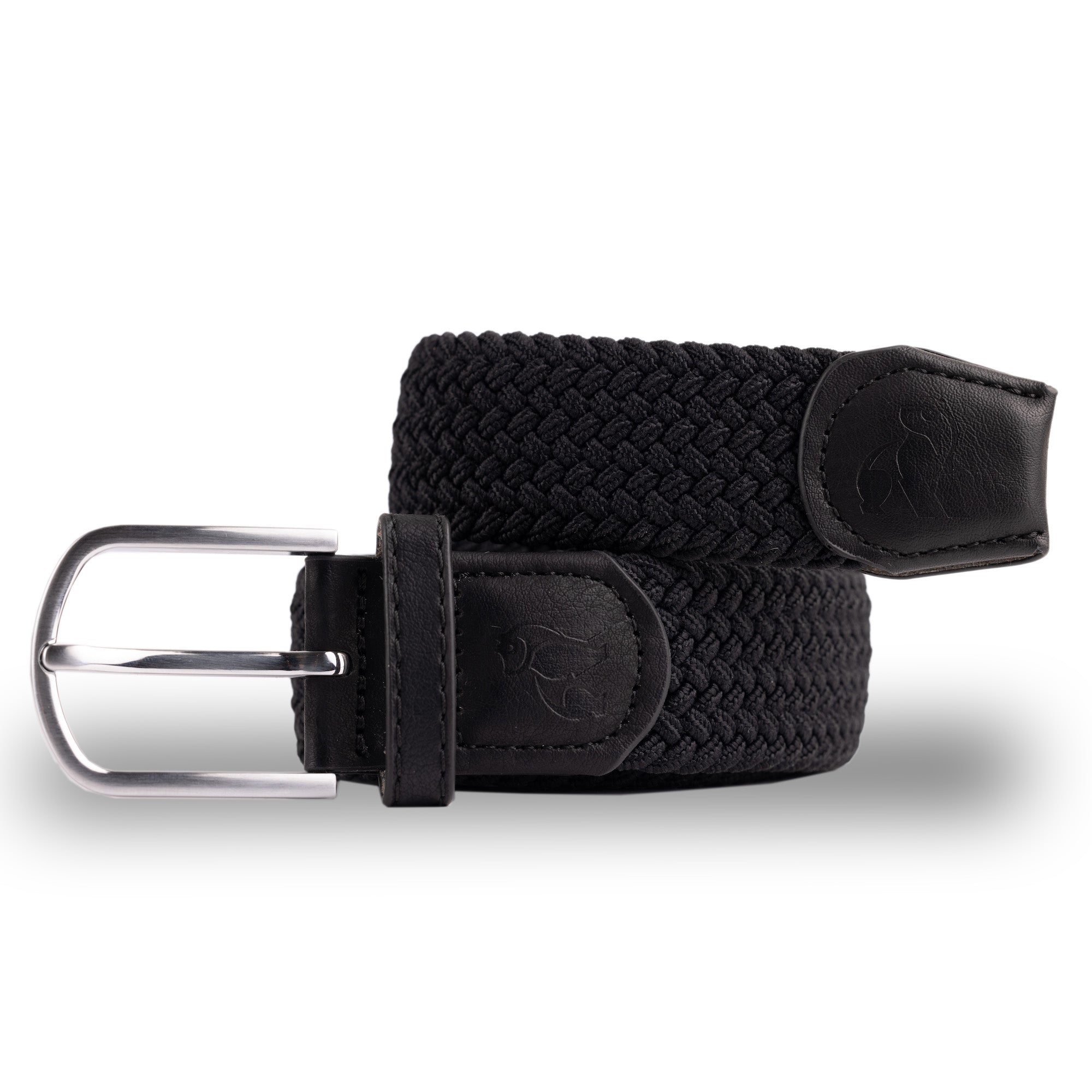 Woven Belt - Jet Black L (36-42" 91-107cm)