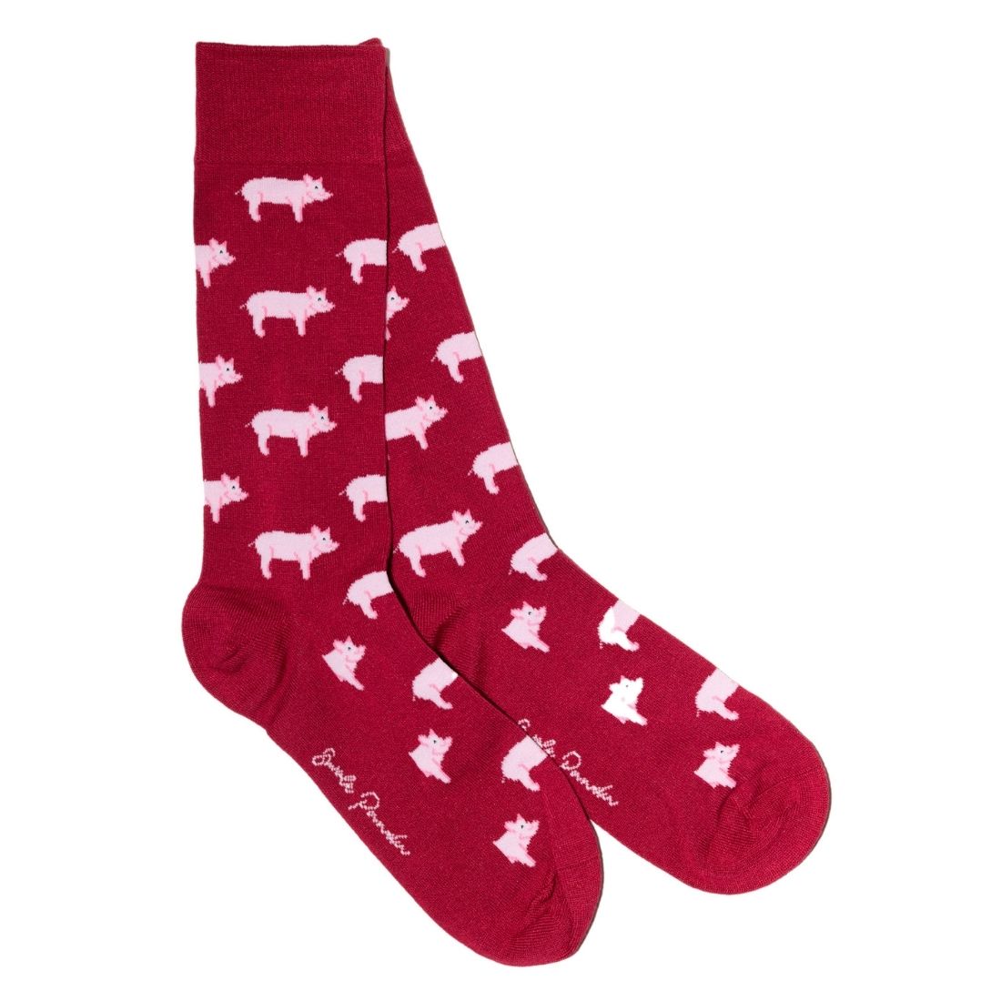Pig Bamboo Socks UK 4-7 (US 5-7.5 EU 37-40)