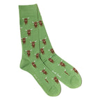 Sustainable Bamboo Socks, Made to Last Highland Cow