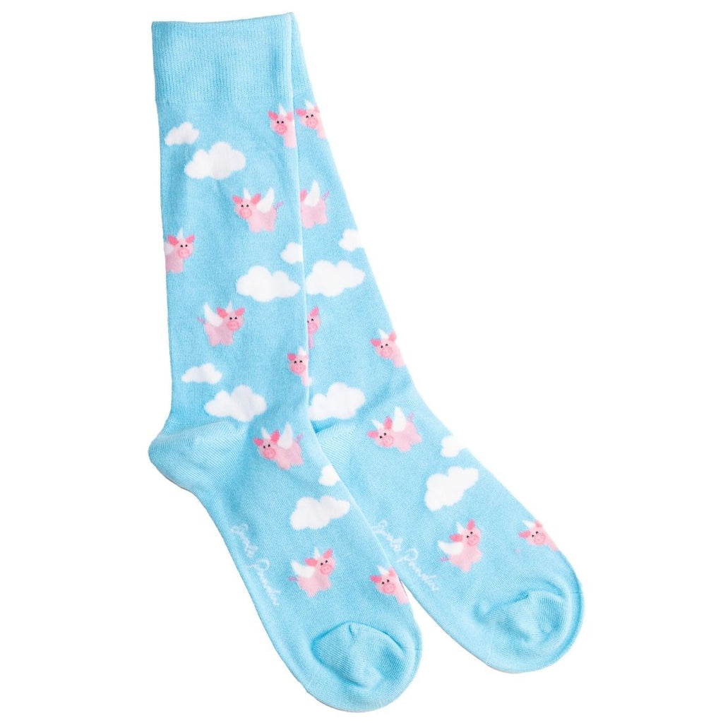 Flying Pig Bamboo Socks UK 4-7 (US 5-7.5 EU 37-40)