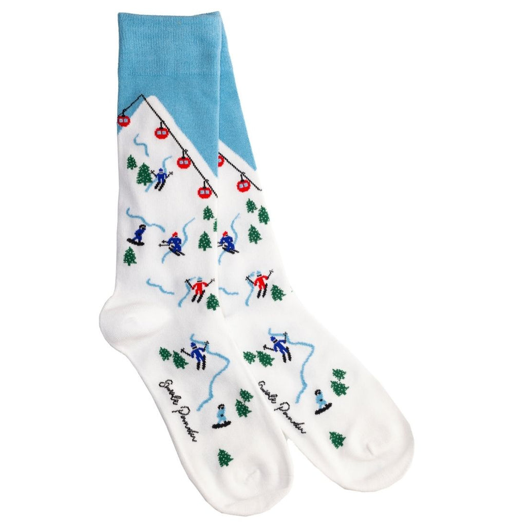 Ski Slope Bamboo Socks UK 4-7 (US 5-7.5 EU 37-40)