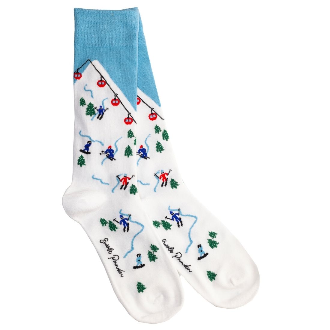 Ski Slope Bamboo Socks UK 4-7 (US 5-7.5 EU 37-40)
