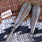 Sagara Long Handled Shoe Horn Metal Distressed Finish 54cm