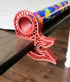 WrapMate™ Tabletop Gift Wrap Clip – Secure Paper Holder for Wrapping Station Setup
